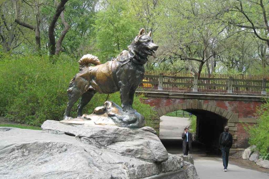 Balto Statue in Central Park